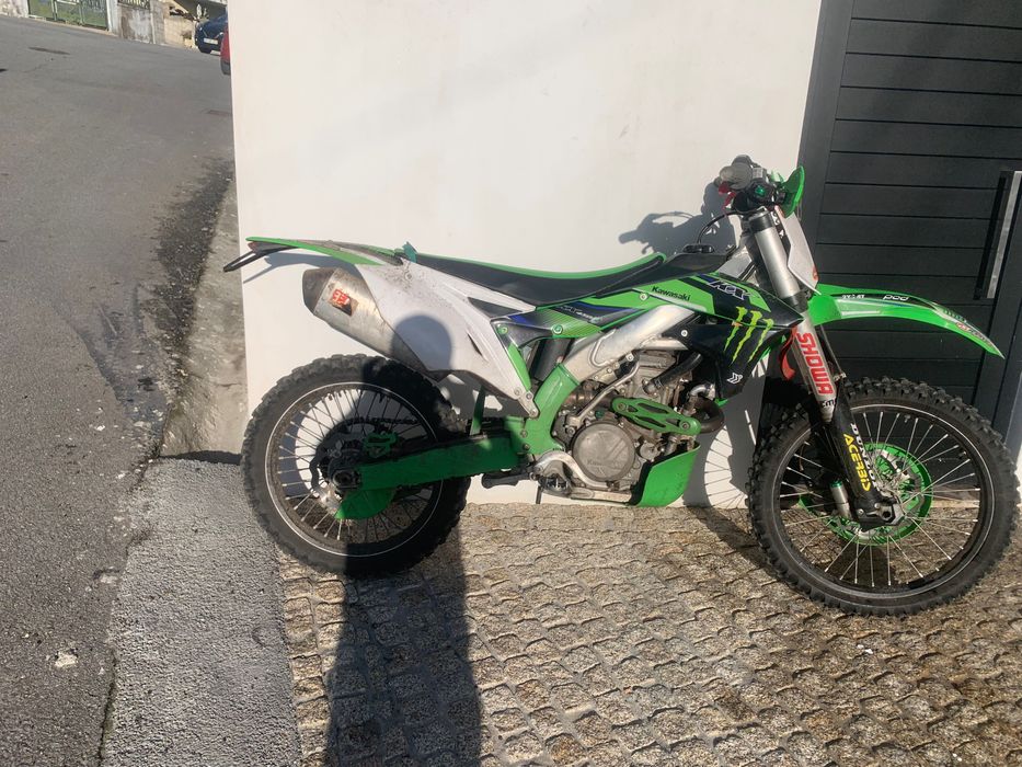 Mota de Cross  Kawasaki kx450f
