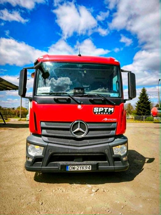 Mercedes Antos 2016r cysterna spożywcza