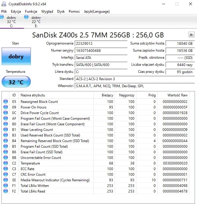 Kompaktowy Komputer PC HP i7 / 16 GB Dual / SSD 256GB + 500GB / Wi-Fi / Win 10 TWR