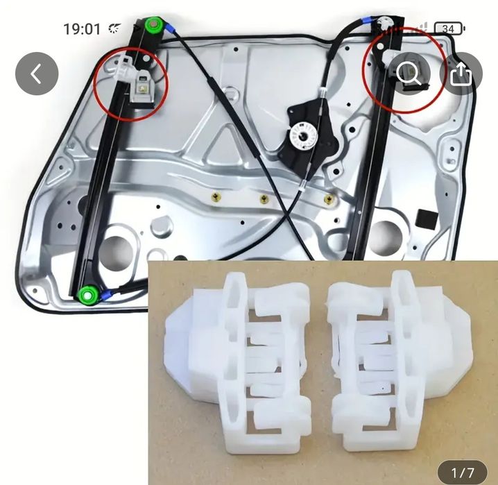 Kit reparação vidro Passat