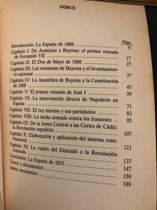 Obras sobre a História de Espanha
