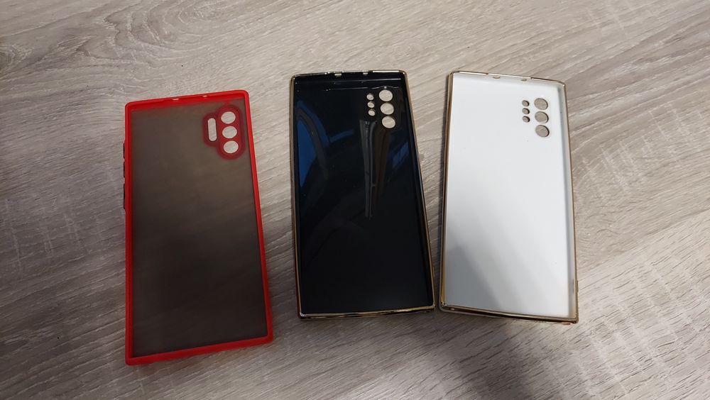 3x etui silikonowe samsung note 10+ plus