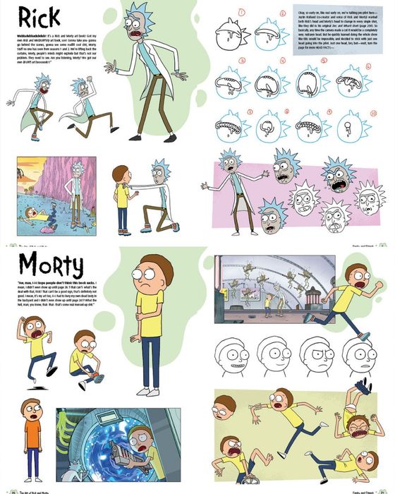 Артбук The Art of Rick and Morty