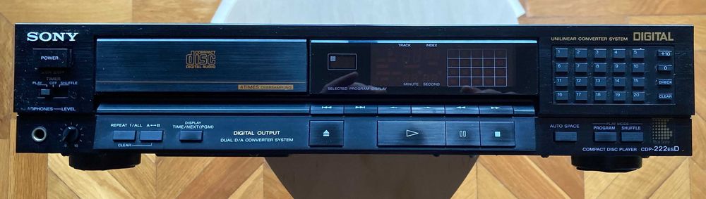 Sony CDP-222ESD – Leitor de CD High-Fi, muito bom estado