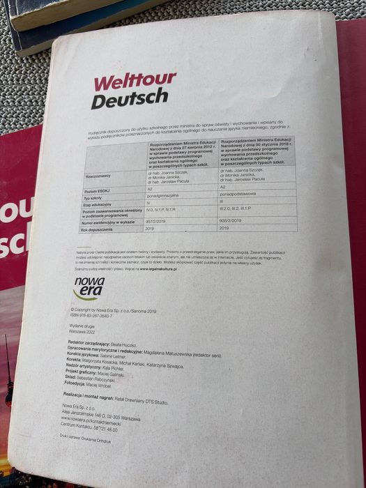 Welttour Deutsch 2 podrecznik plus cwiczenua gratis