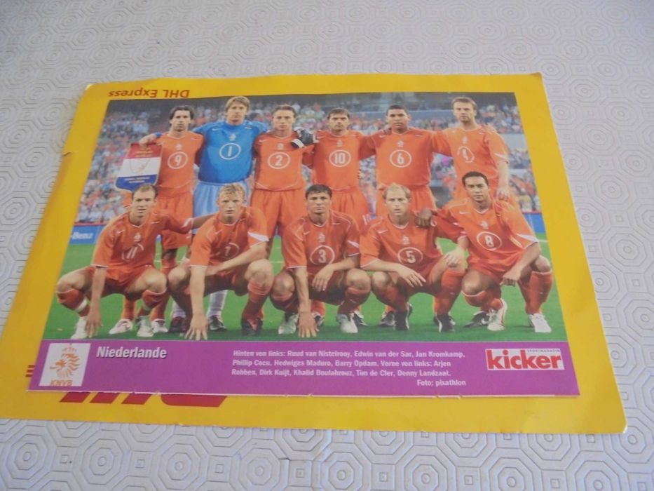 Posters (21X30) de Seleções de Futebol no Mundial de 2006 na Alemanha