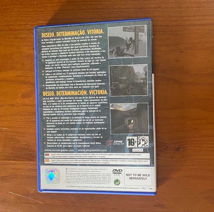 SOCOM U.S.navy seal - PS2 - M/16