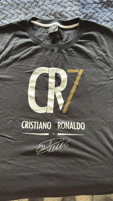 Tishirt CR7 original preta