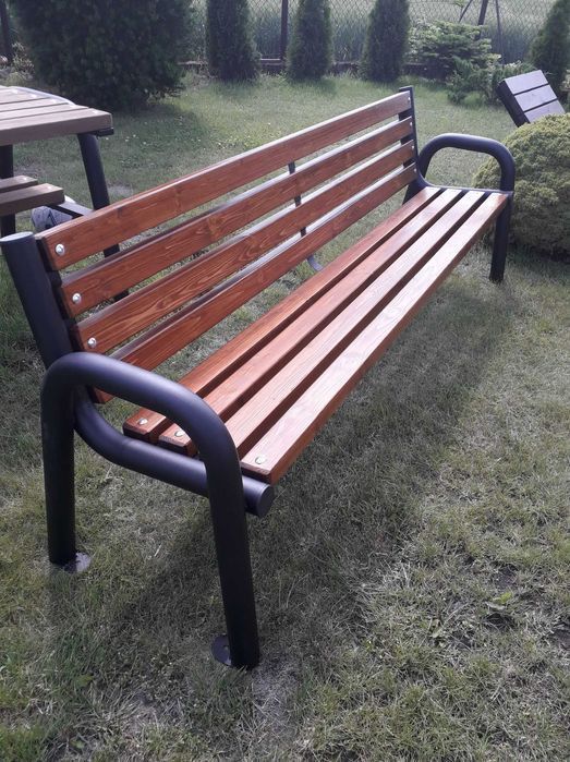 Ławka ogrodowa parkowa miejska 150 cm producent atest różne rozmiary