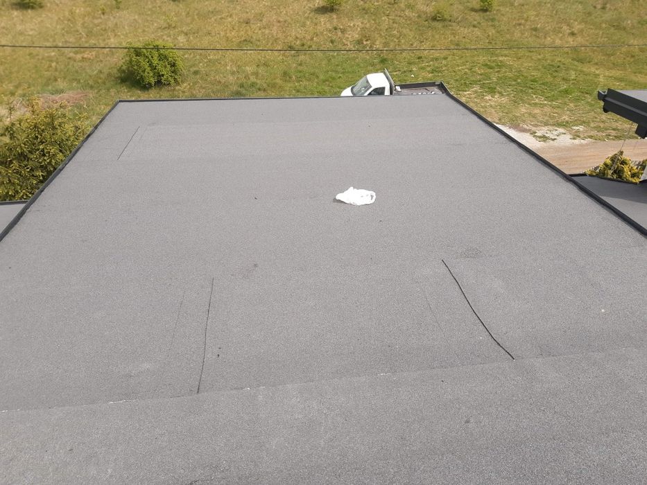 Usługi dekarskie! Kładzenie papy, obróbka blacharska, naprawa dachów!