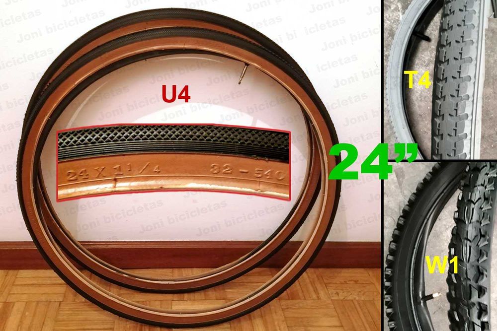 Pneus de bicicleta (roda 22, 24, 27, 27,5 e 29)