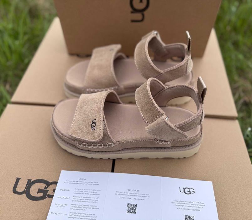Босоножки/Босоніжки Ugg W Goldenstar Sandals Sand Оригінал/ Сандалі Угг Driftwood/ Угги Сандали Угг/Уггі