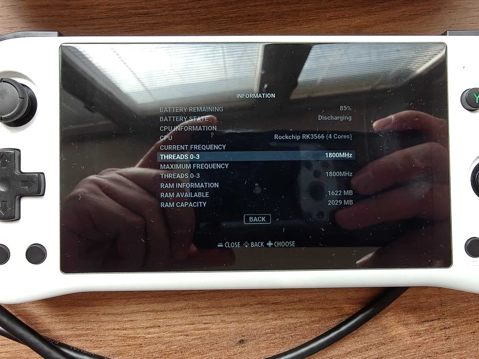 Портативна приставка ретро Powkiddy X55 2Гб ОЗУ, 5.5 HD IPS, Wi-Fi