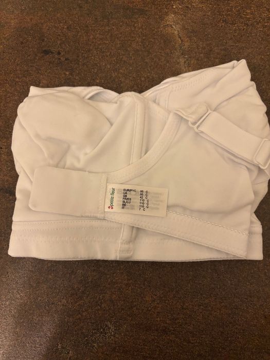 Biustonosz petite fleur 95C biały nowy