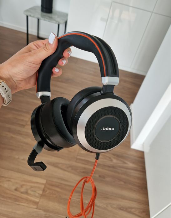 Słuchawki Jabra Evolve 80, czarne