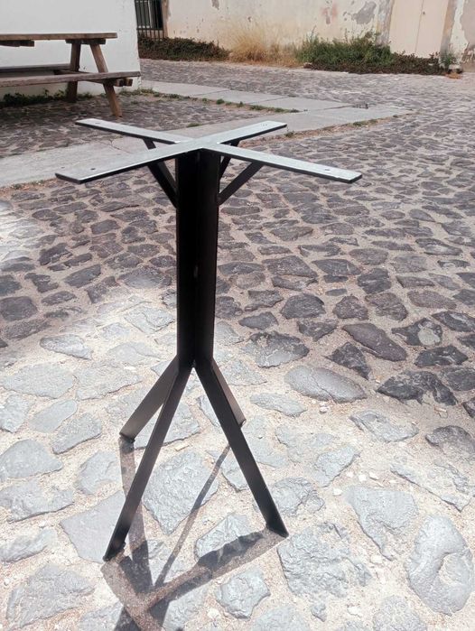 6 Pés de Mesa em Metal / 6 Black Metal Table Bases