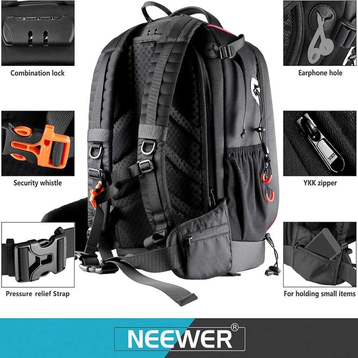 Mochila Profissional Neewer Pro (Grande Capacidade / Antirroubo) – Como Nova
