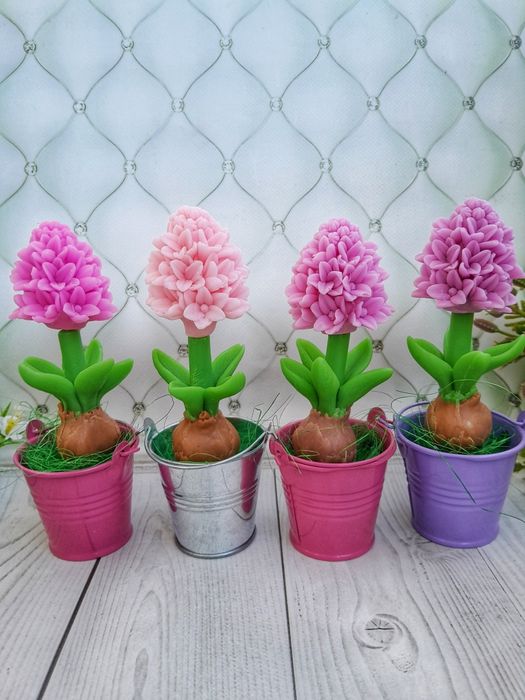 Гіацинт з мила ручної роботи