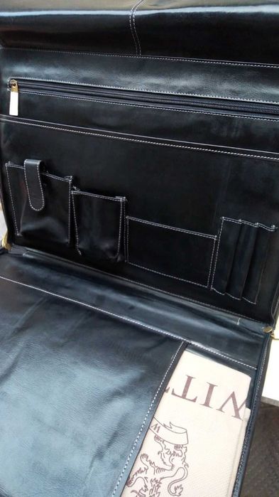 Бізнес подарунок шкіряний портфель Wittchen