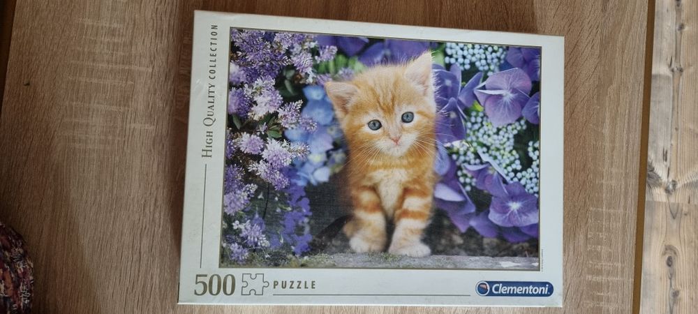 Puzzle 500 "Kotek"