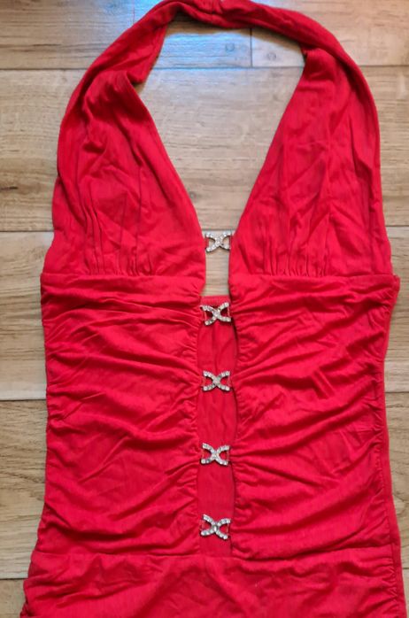 Seksowna mini sukienka jak nowa