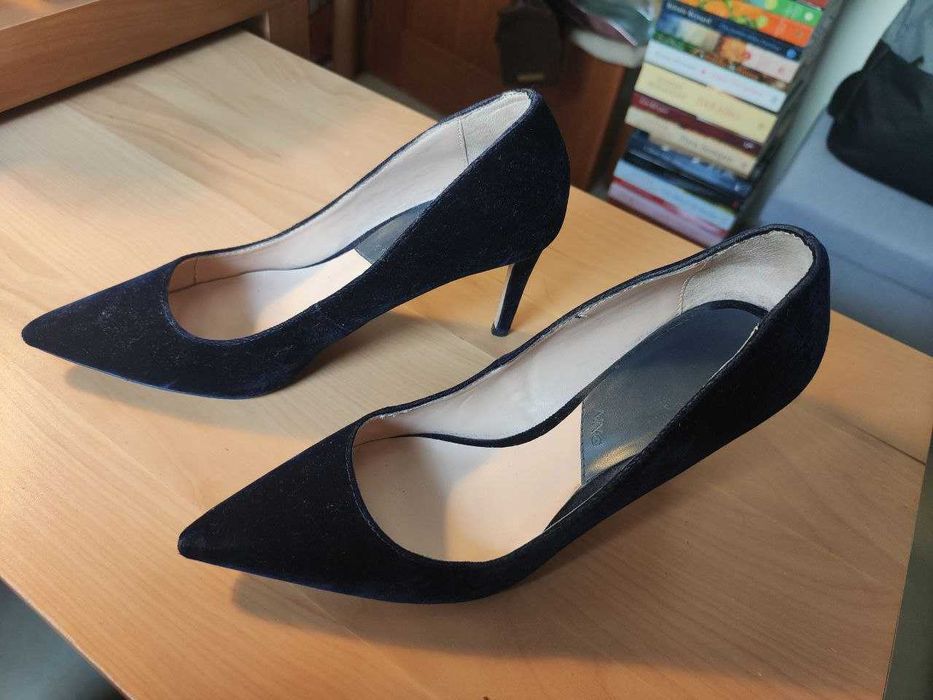 Sapato de salto alto Azul de Tamanho 38 da Mango