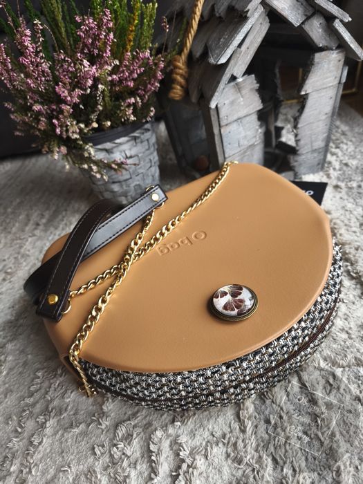 Nowa torebka obag moonlight biszkopt