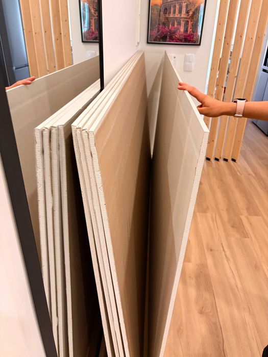 Placa de gesso 2500 mm branco Gypfor standard