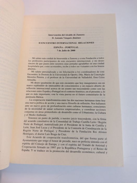 II Encontro Internacional Relações Portugal - Espanha  

População e S