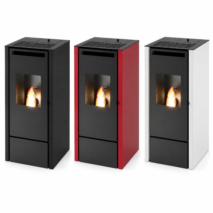 Piec piecyk na pellet Eva Calor Cinzia 11 kW z DGP
