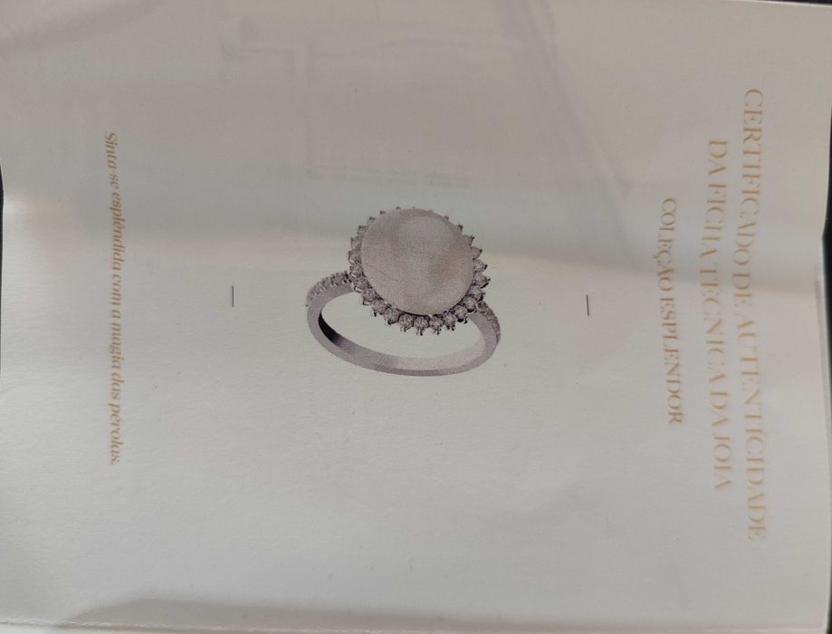 Anel em ouro branco - Eugénio Campos