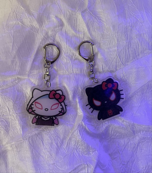 парные кулоны hello kitty