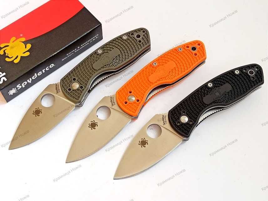 Ніж складний Spyderco Ambitious Lightweight C148 Нож Спайдерко EDC