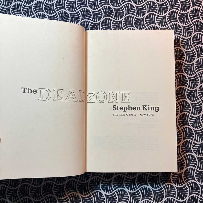 The Dead Zone (1st edition, 1st printing) - Stephen King