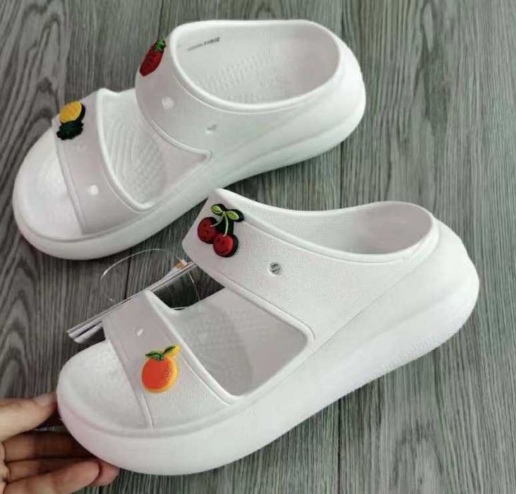 Оригинал Crocs Classic Crush Sandal Bone кроксы сандалии 36-39р.