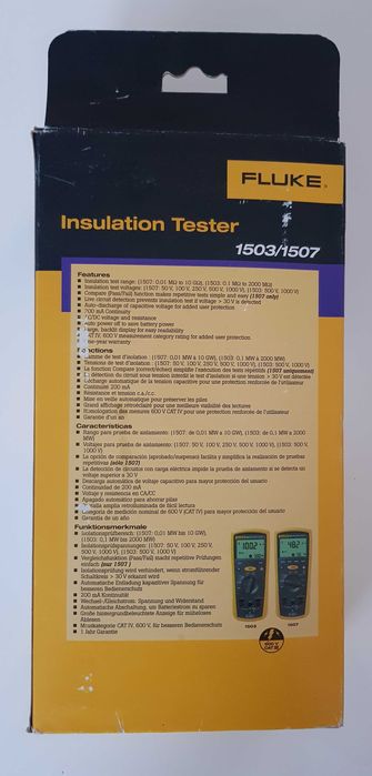 Tester izolacji FLUKE 1503. Nowy.