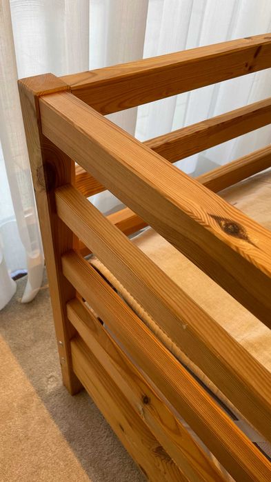 Cama IKEA TARVA bed frame + 2 Colchões 80x200 | Individual/Dupla
