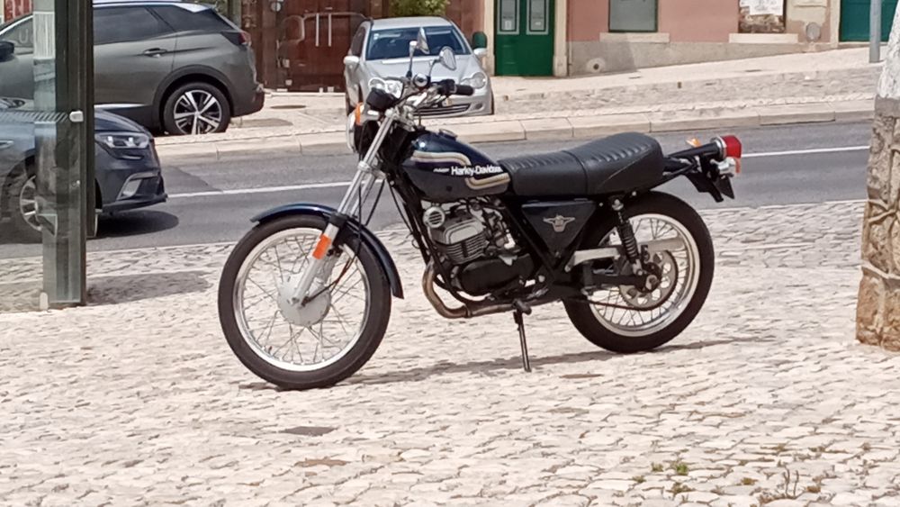 Mota Harley Davidson AMF SS-125 de 1978