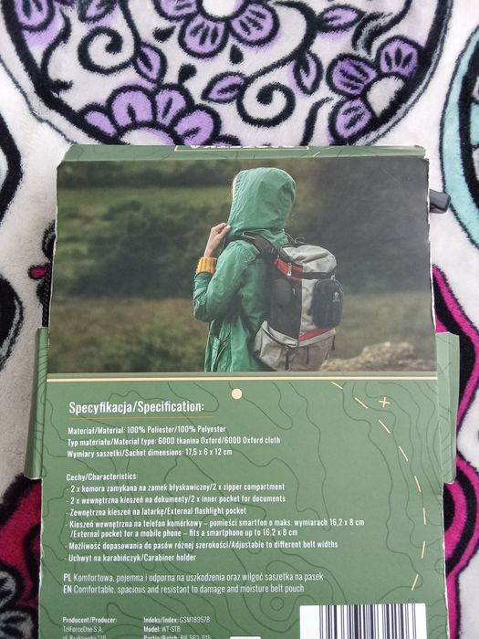Saszetka biodrowa+ dodatki