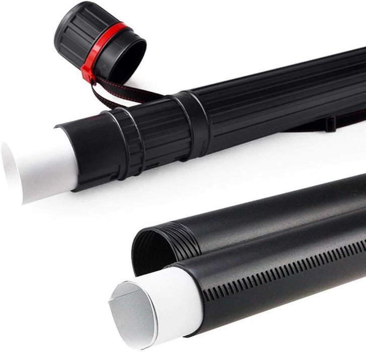Tubo Porta-Documentos Extensível 10,5cm diametro (64-108cm)
