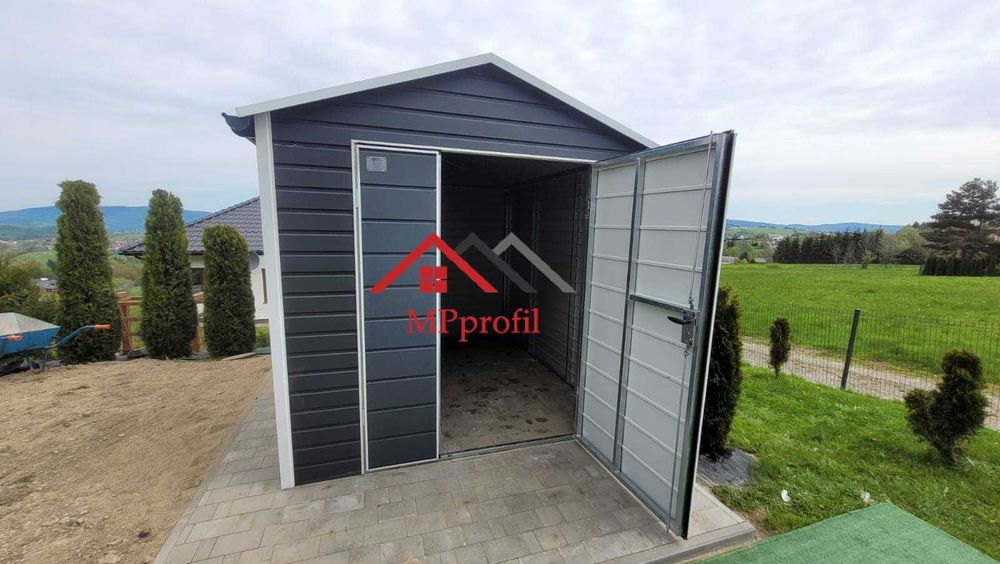 Skandynawski domek ogrodowy