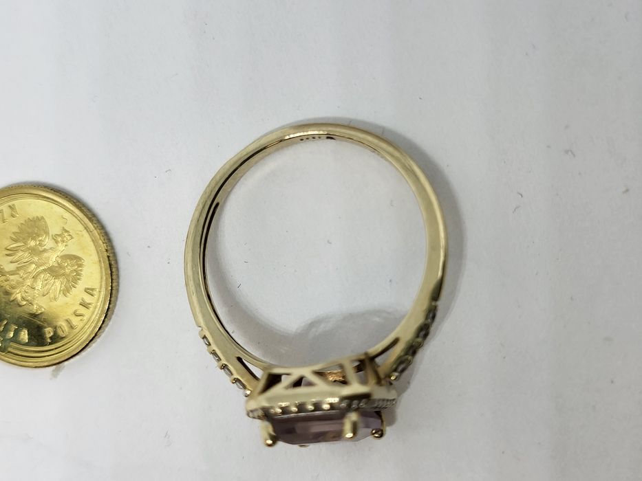 Pierscionek 14K 585 2,74g r16 Komis Madej Gorlice