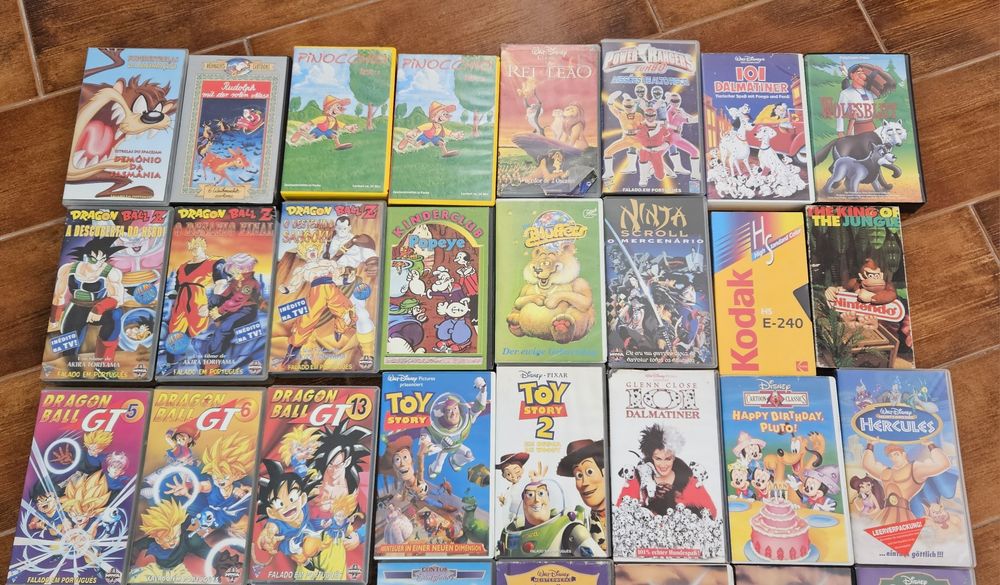 Cassetes VHS Várias