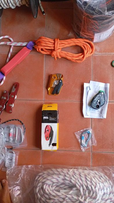 Descensor Bloqueador Edelrid Eddy novo