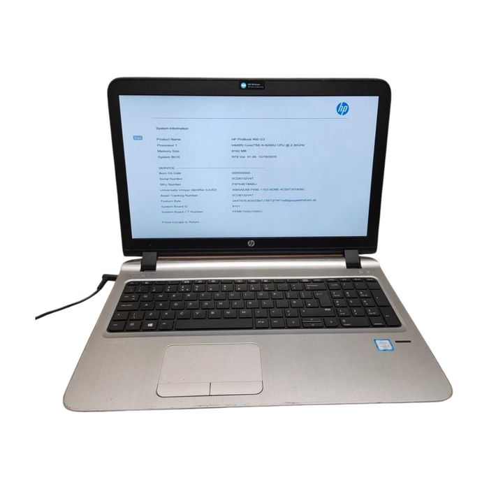 LAPTOP | HP ProBook 450 G3 | i5-6200U | 15,6" HD | 8GB RAM | BAZA!