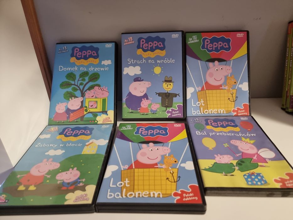 Świnka Peppa płytki dvd