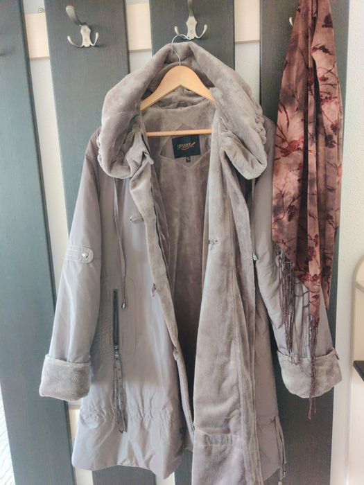 Пальто демісезонне PLIST - Польща  з хутряною підкладкою