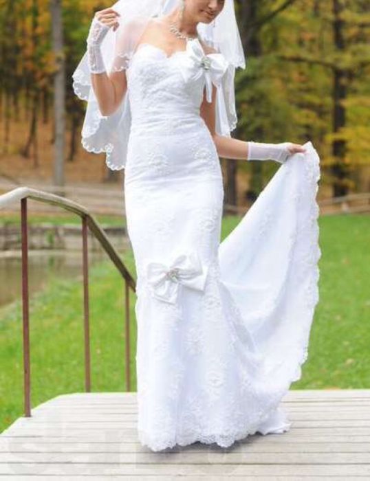 Продам весільну сукню РИБКА