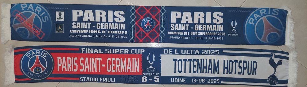 Echarpe,bufanda PSG novo