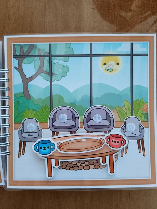 Альбом на липучках toca boca "Будинок мрії"